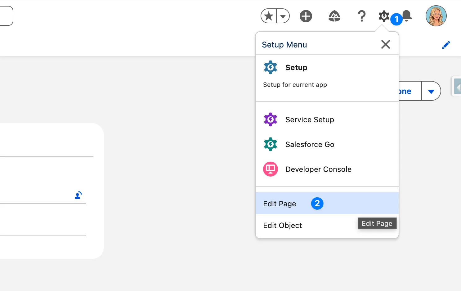 Edit Page button